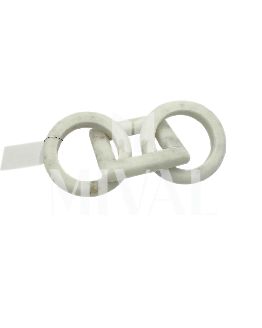 CADENA MARMOL BLANCO CIR/CUAD