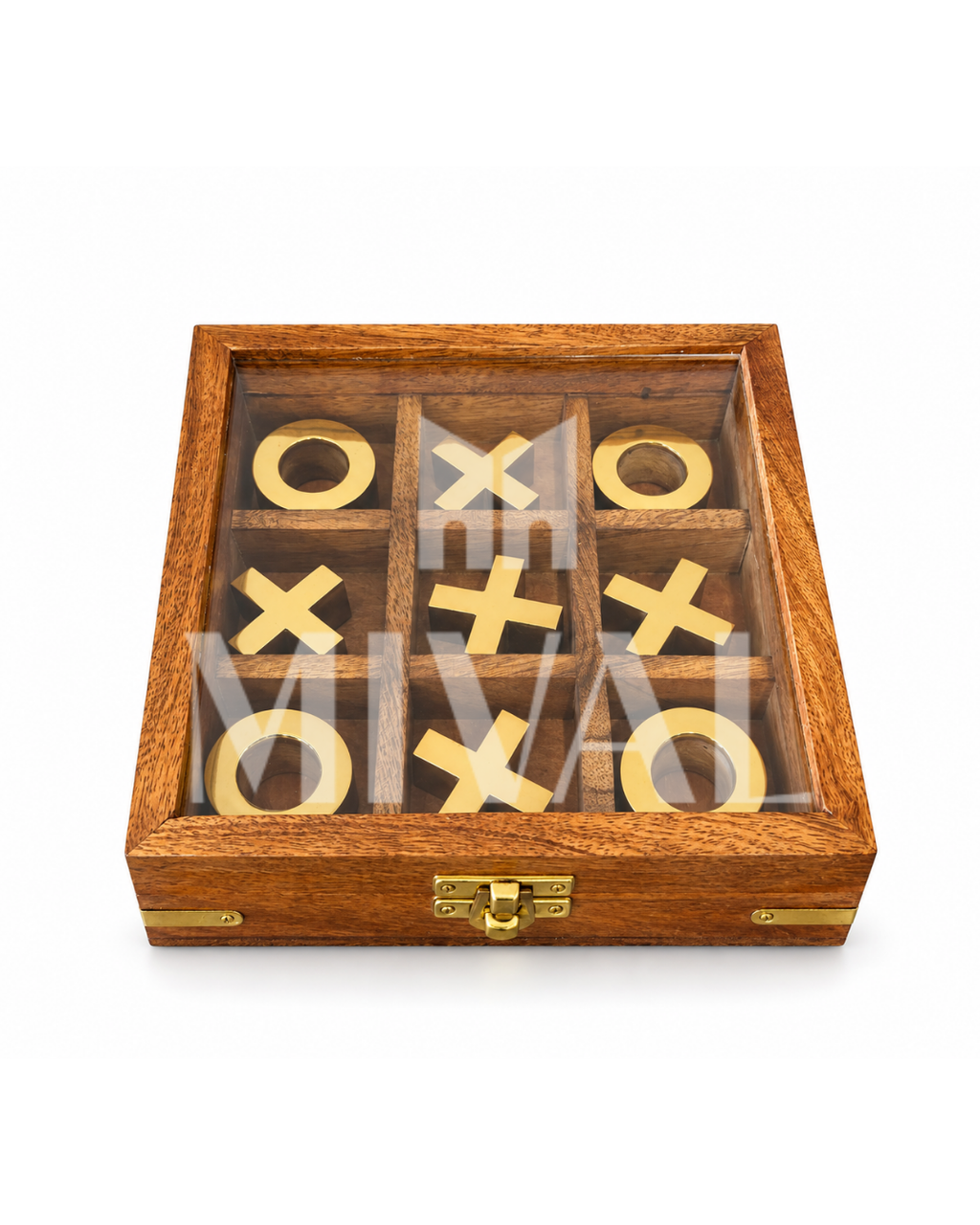 CAJA JUEGO DE GATO MADERA