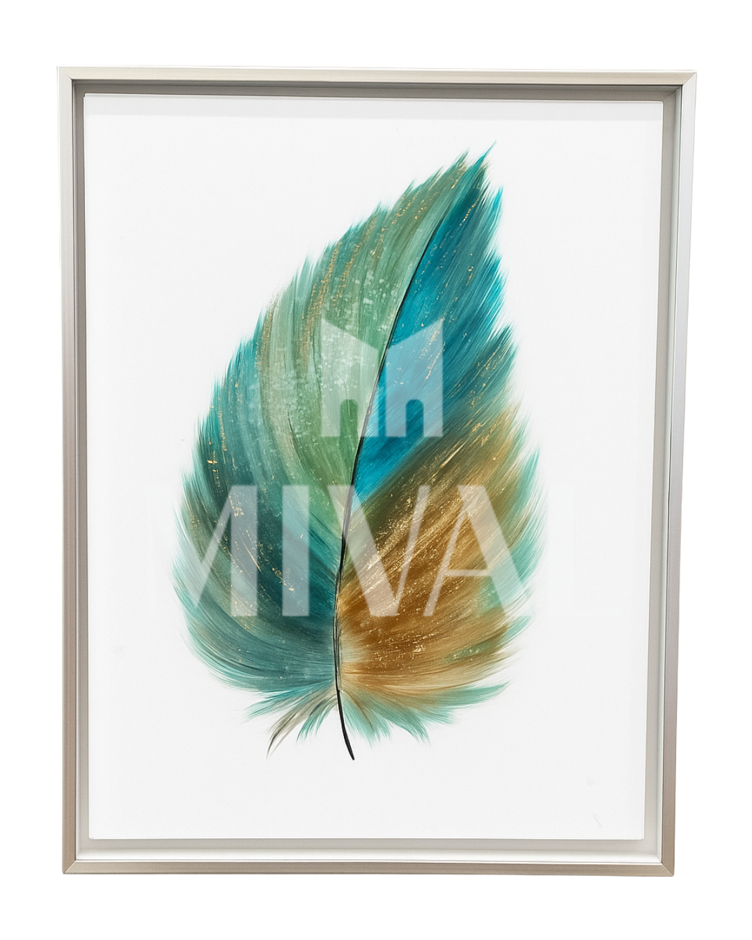 PLUMA TURQUESA