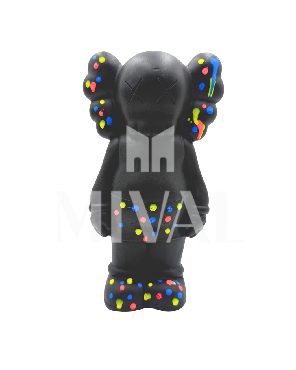 KAWS MICKEY NEGRO CON COLORES