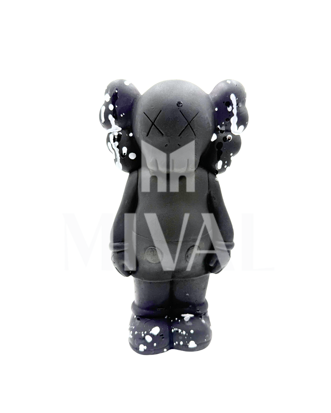 KAWS MICKEY NEGRO CON DORADO