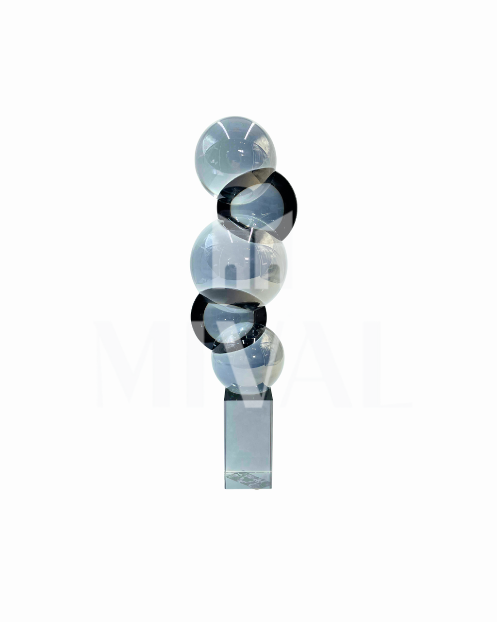 ESCULTURA CRISTAL BURBUJA