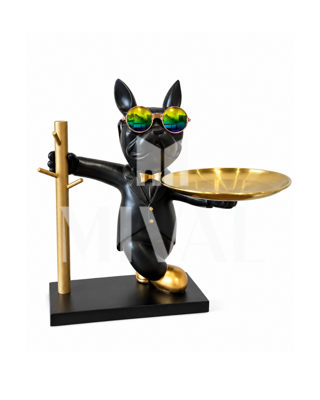 BASE PARA LLAVES PERRO BULDOG