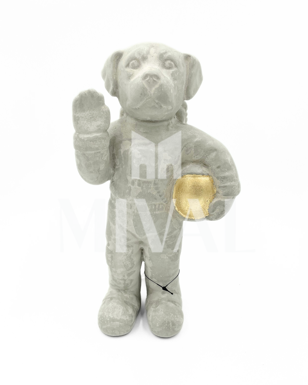 PERRO ASTRONAUTA CEMENTO