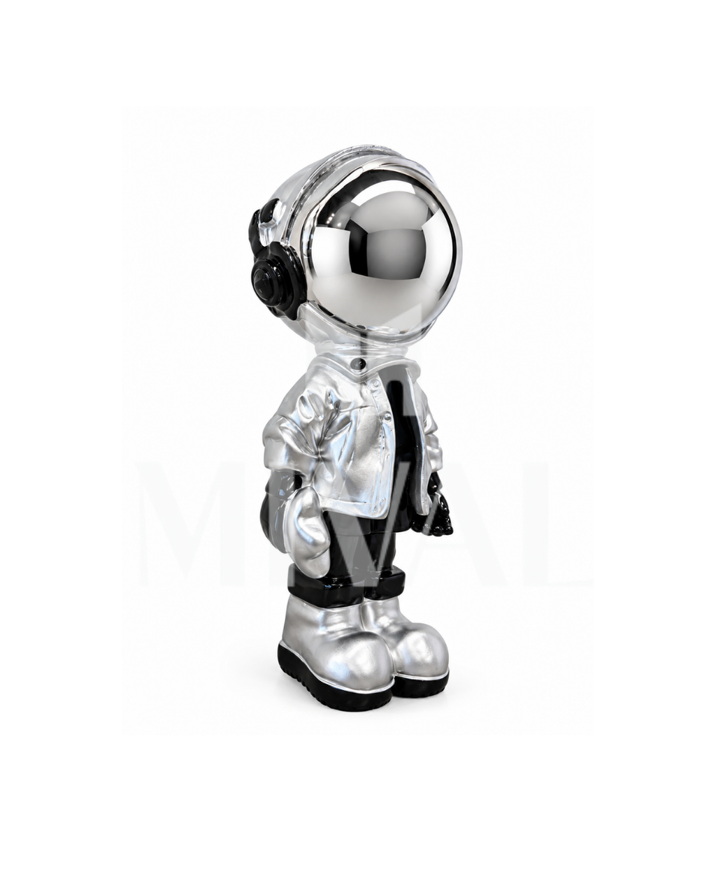 ASTRONAUTA PLATA CON ESTRELLA