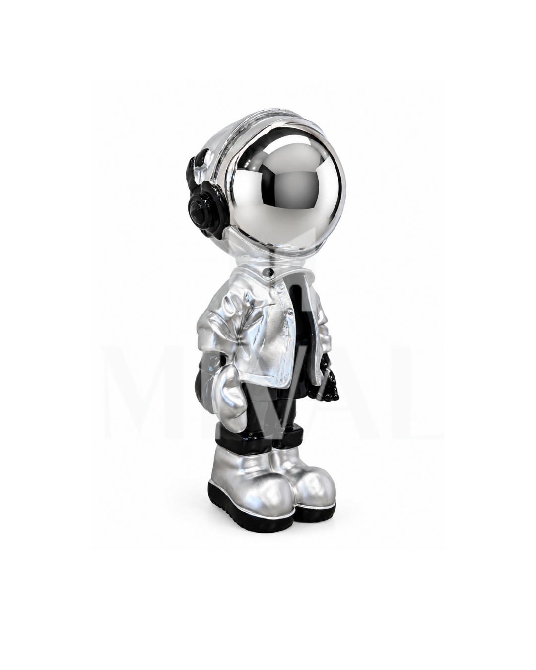 ASTRONAUTA PLATA CON ESTRELLA