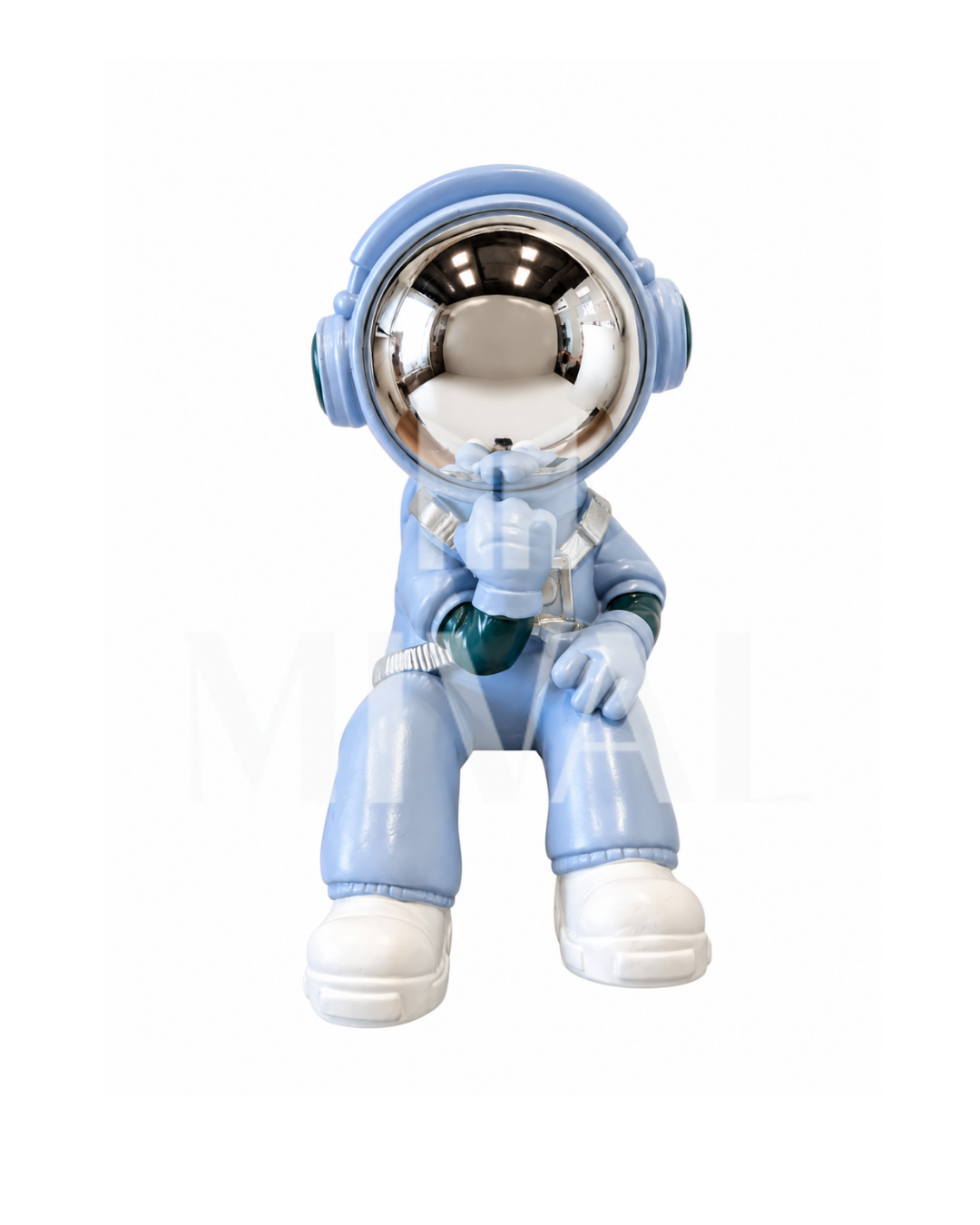 ASTRONAUTA SENTADO AZUL
