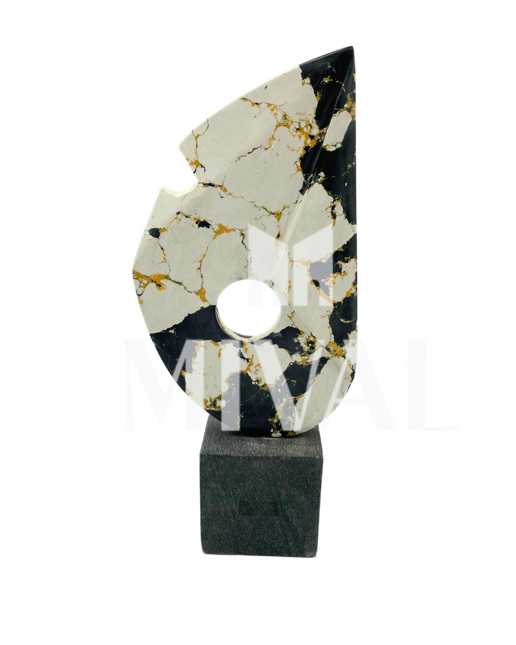 ESCULTURA FLAMA PIEDRA