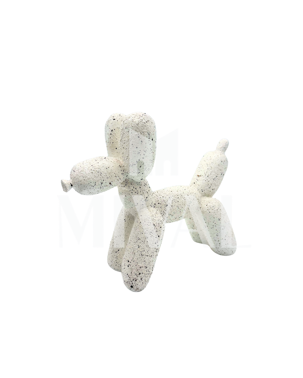 PERRO KOONS GRANDE GRANITO BLANCO