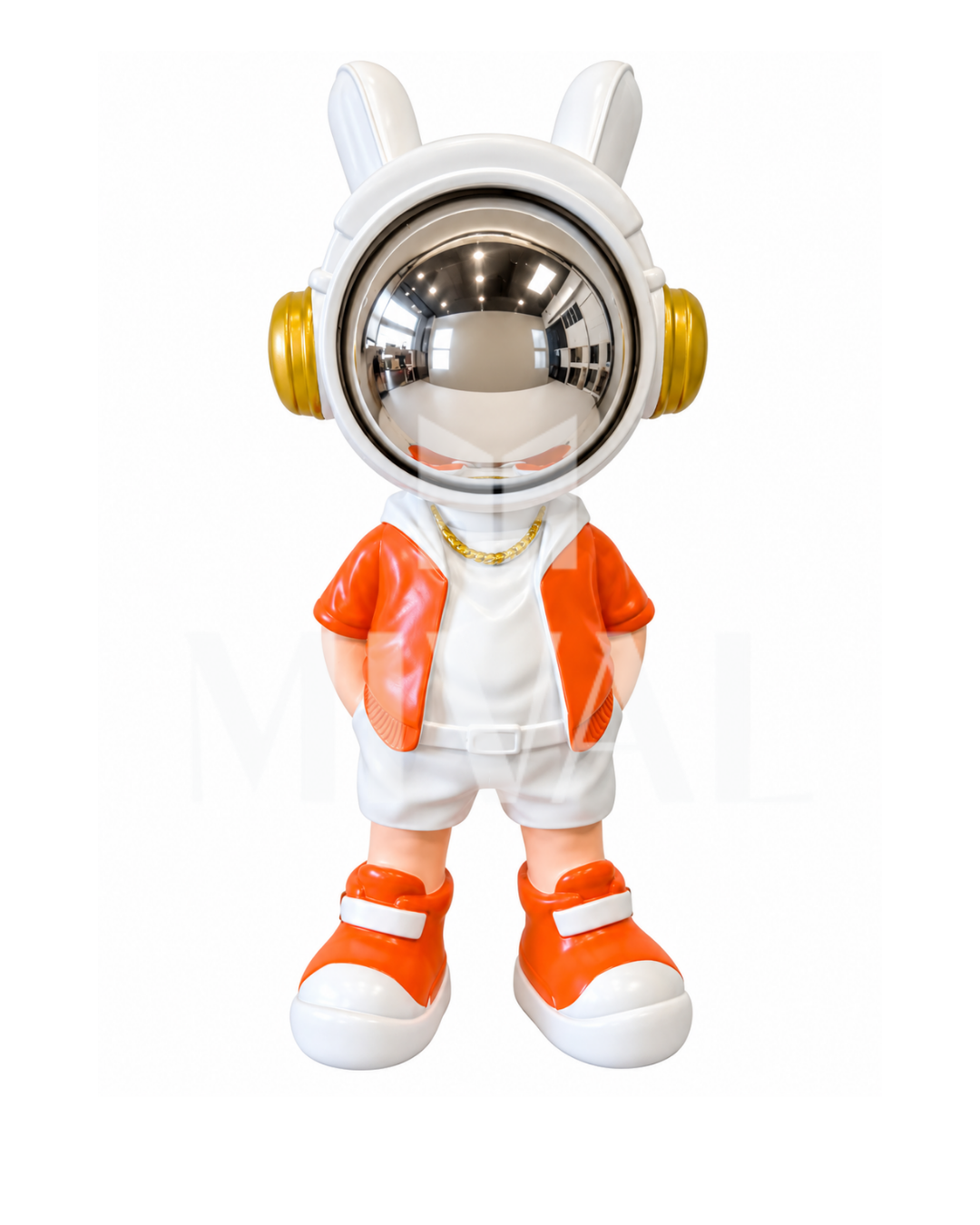 ASTRONAUTA NARANJA OREJAS