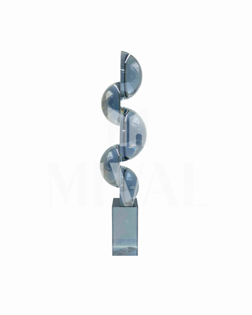 ESCULTURA CRISTAL BURBUJA