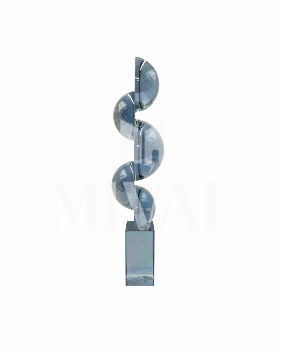 ESCULTURA CRISTAL BURBUJA