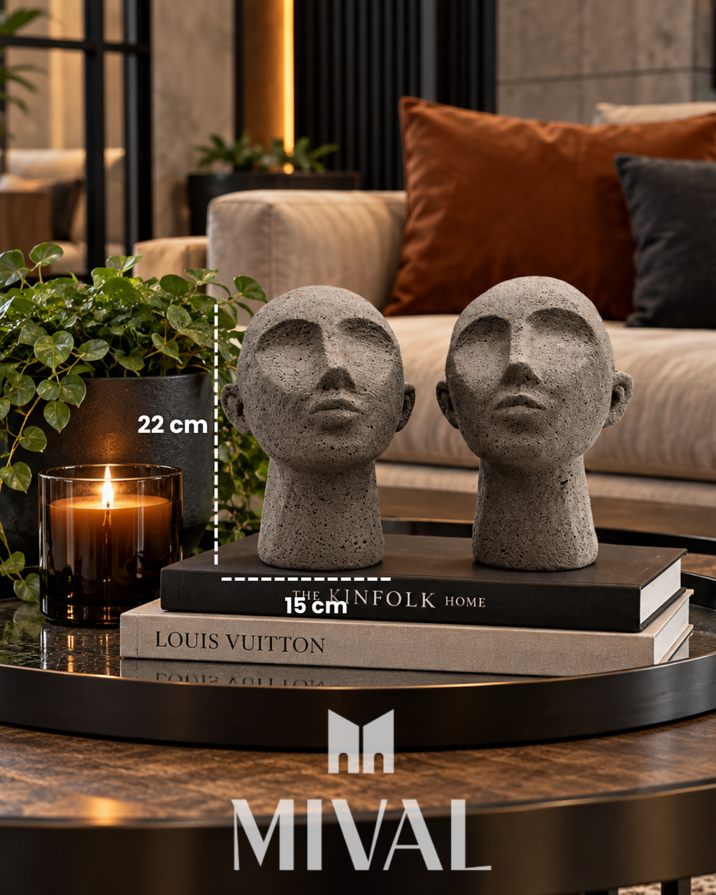 JGO PORTALIBROS ROSTRO GRANITO GRIS