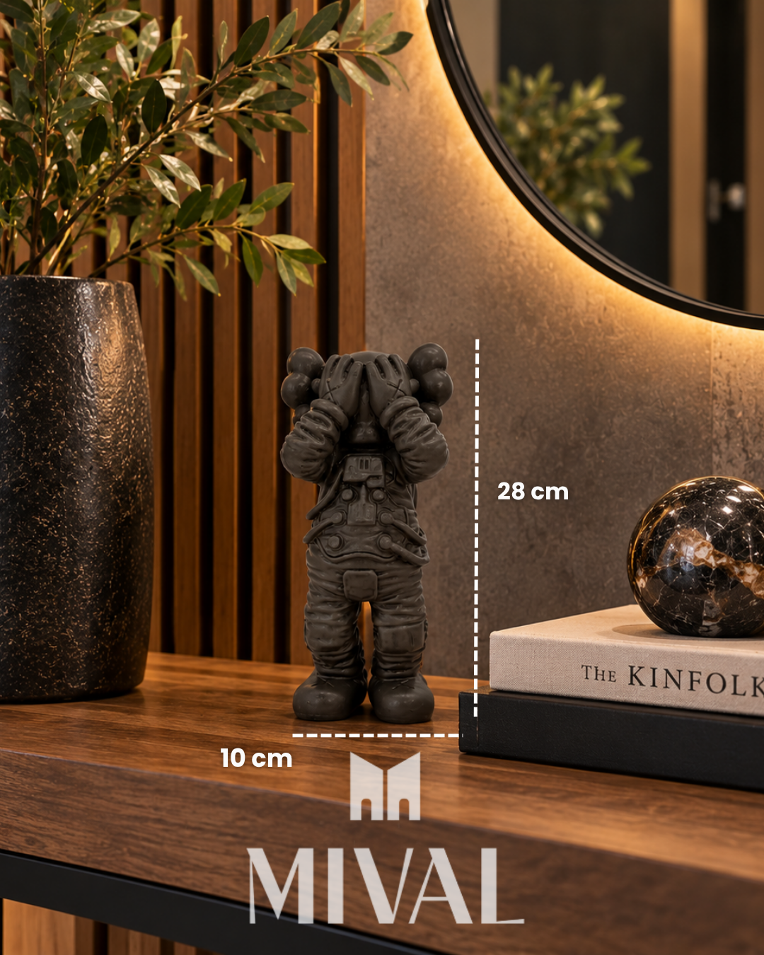 ASTRONAUTA KAWS VERDE PECHON