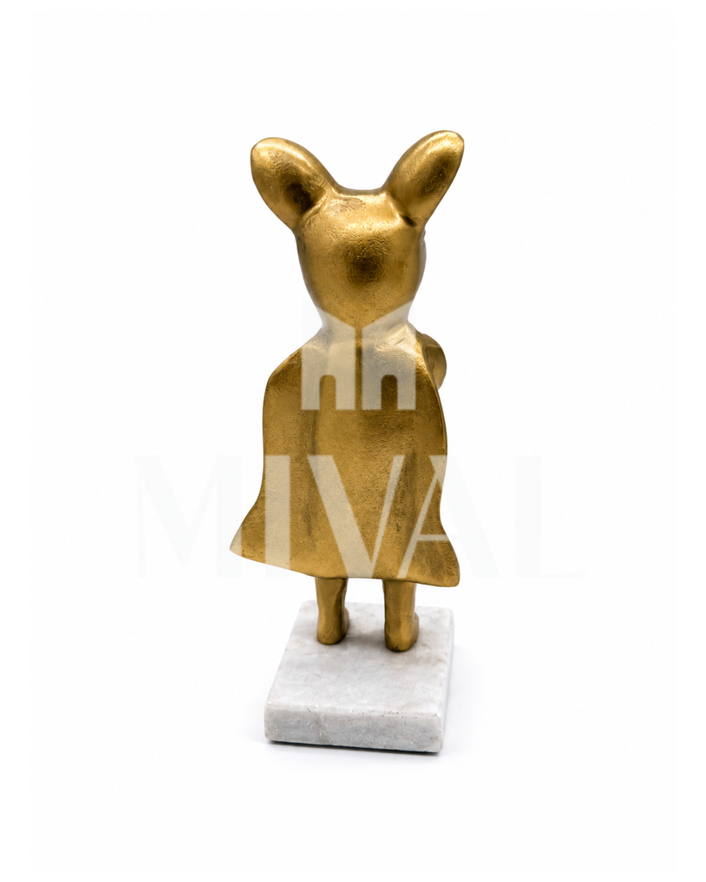 ESCULTURA PERRO SUPERHÉROE