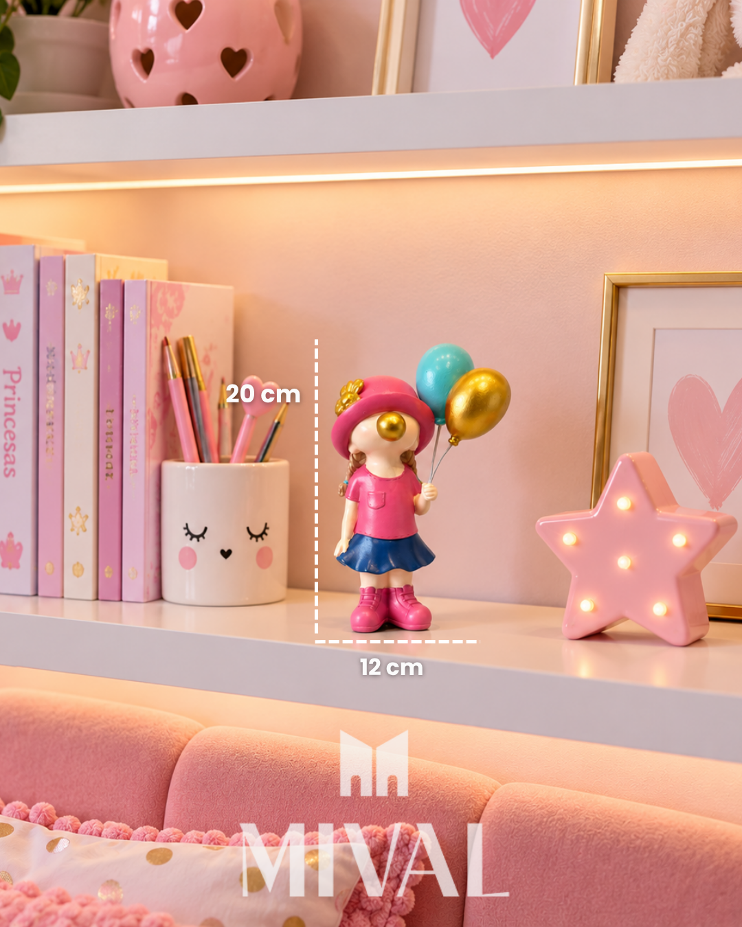NIÑA CON CHICLE Y GLOBOS