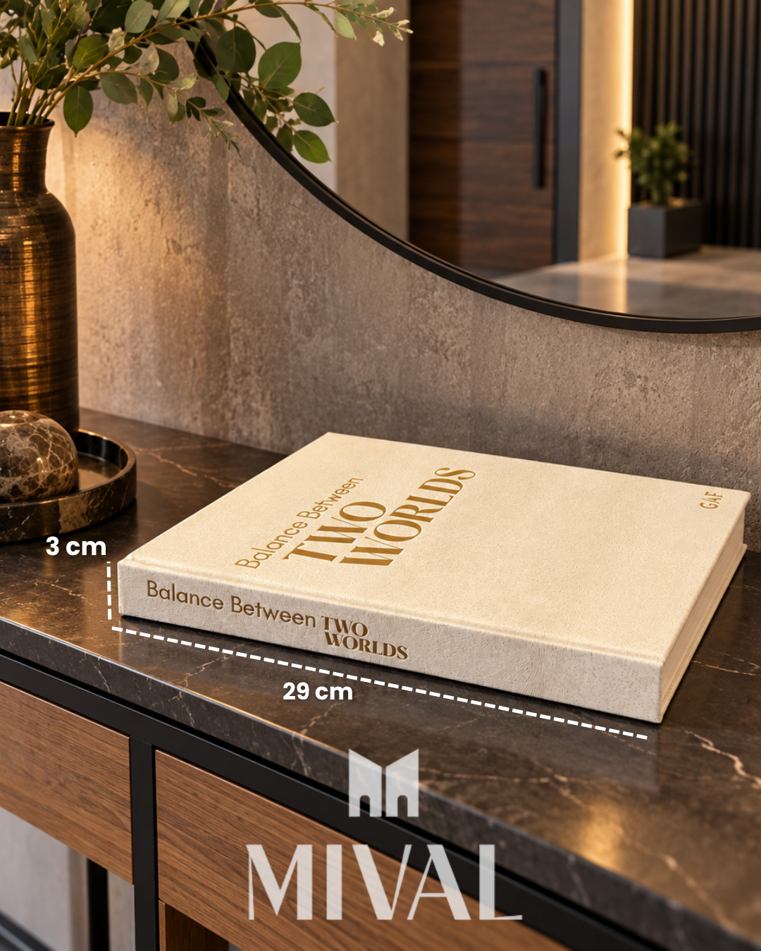 LIBRO DECORATIVO DOS MUNDOS