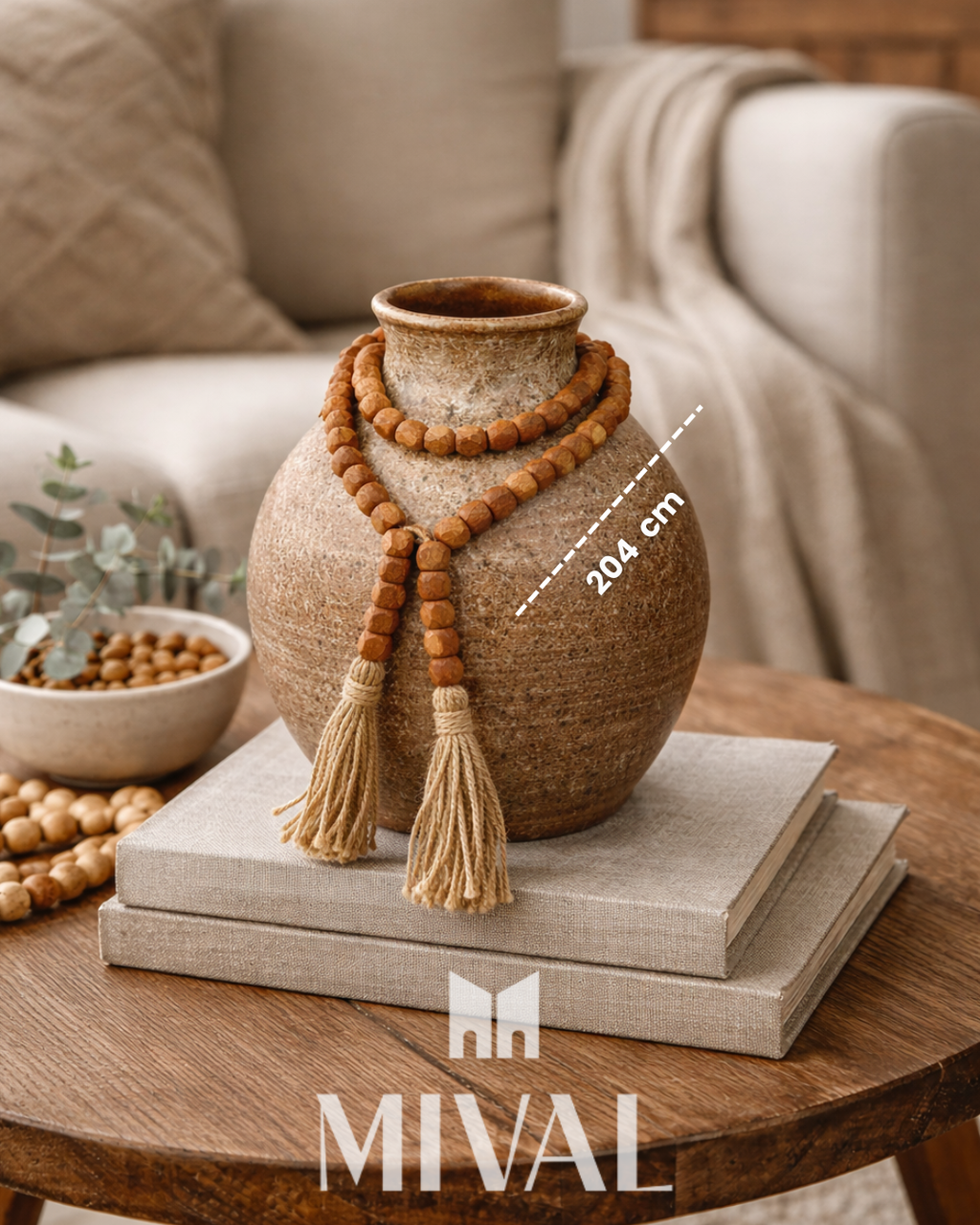 CADENA CUBOS DE MADERA