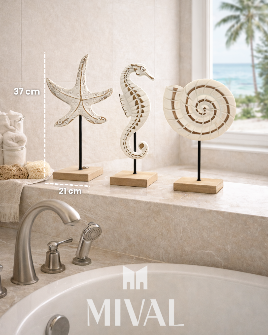 JGO ESCULTURA MARINA 3 PZ