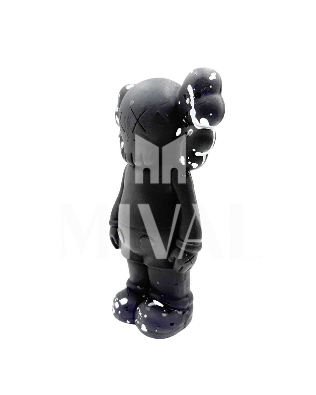 KAWS MICKEY NEGRO CON DORADO