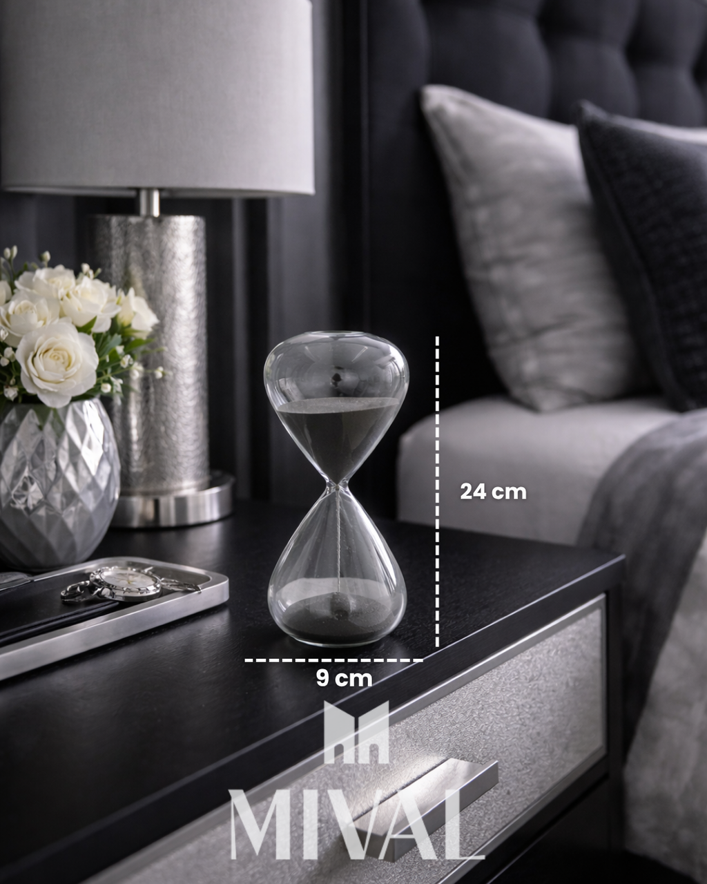 RELOJ DE ARENA DECORATIVO