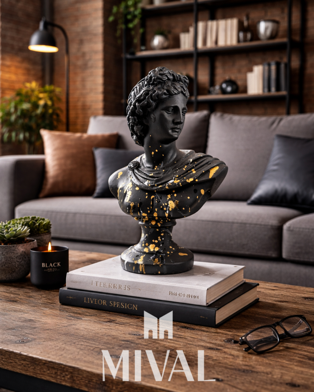ESCULTURA MUJER MANCHADA