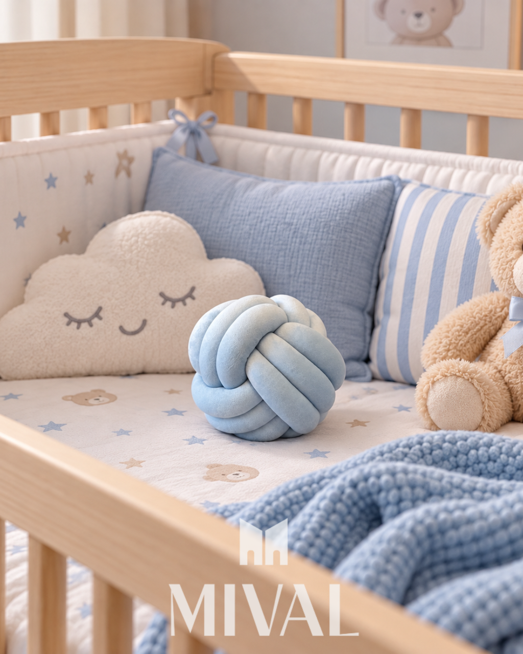 COJIN NUDO BABY BLUE