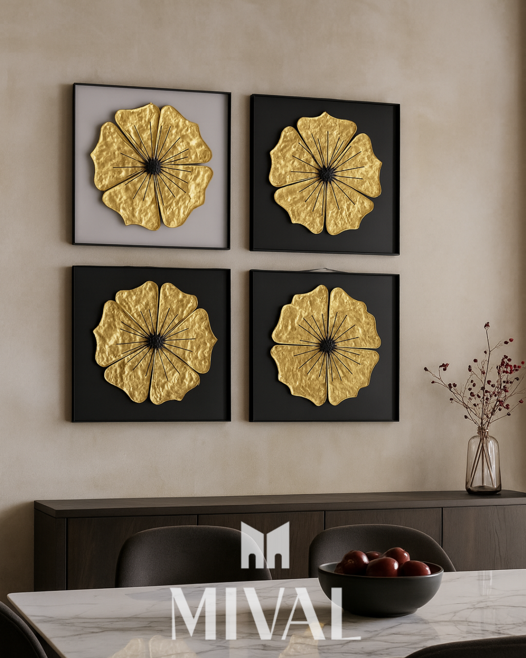 CUADROS FLOR DE LOTTO