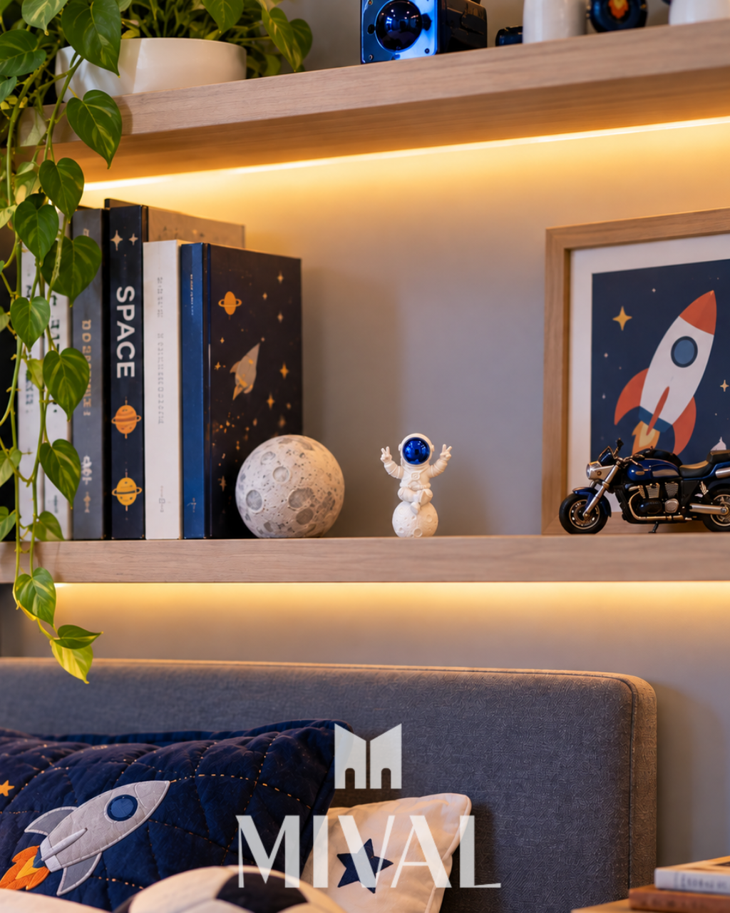 ASTRONAUTA MINI AZUL