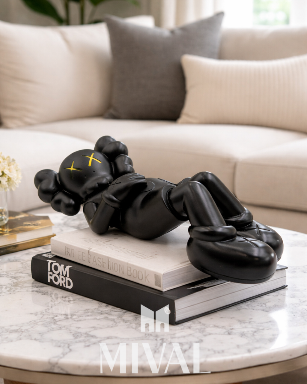 KAWS ACOSTADO NEGRO