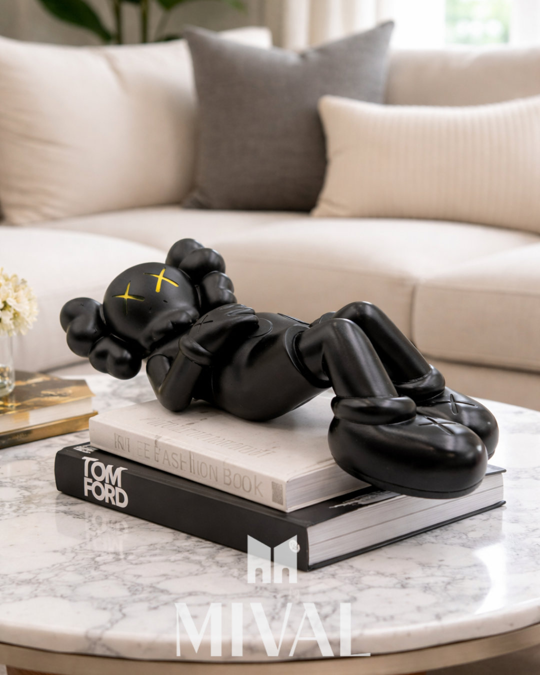 KAWS ACOSTADO NEGRO