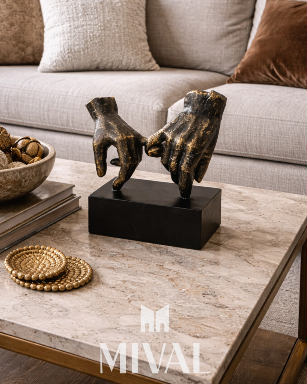 ESCULTURA MANOS PROMESS