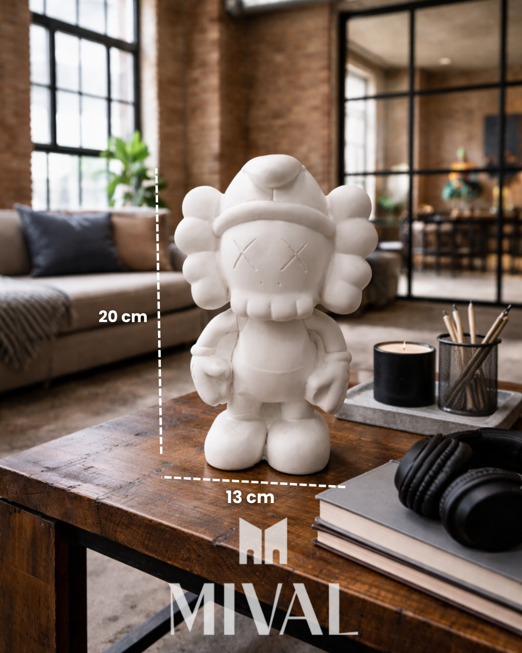 PITUFO KAWS BLANCO