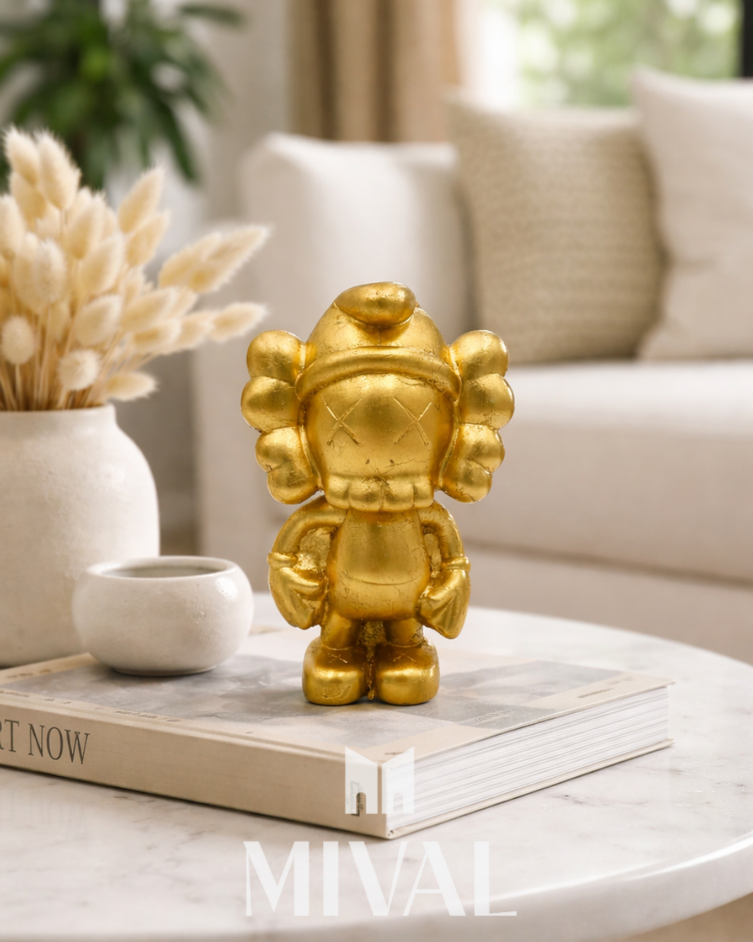 PITUFO KAWS DORADO