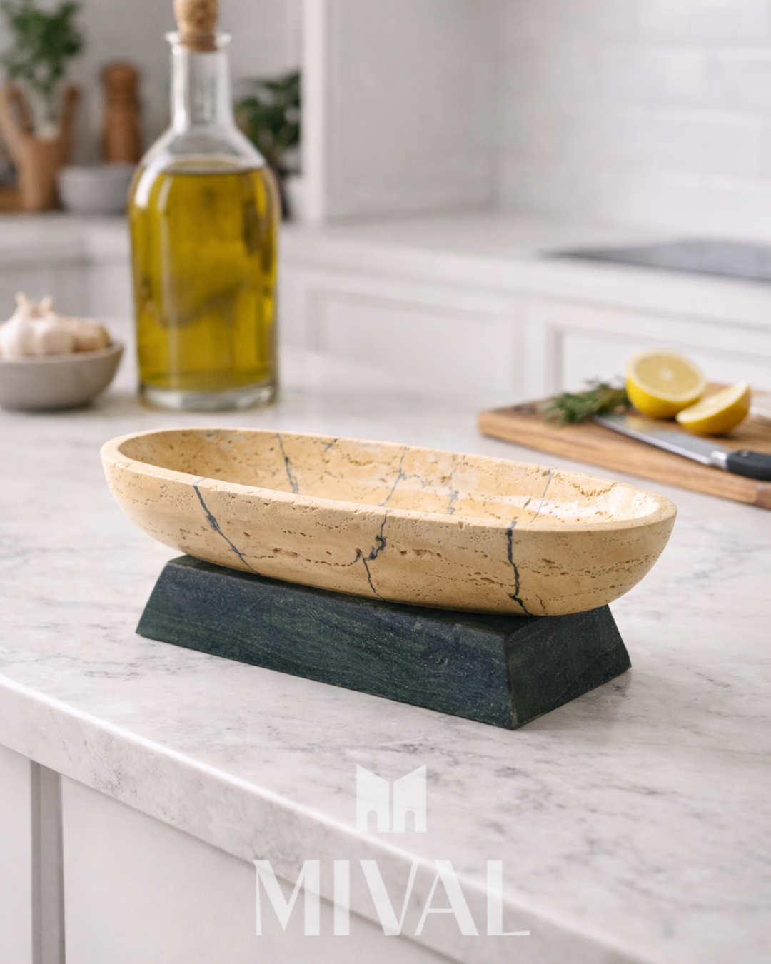 BOWL CRAQUELEADO TRAVERTINA