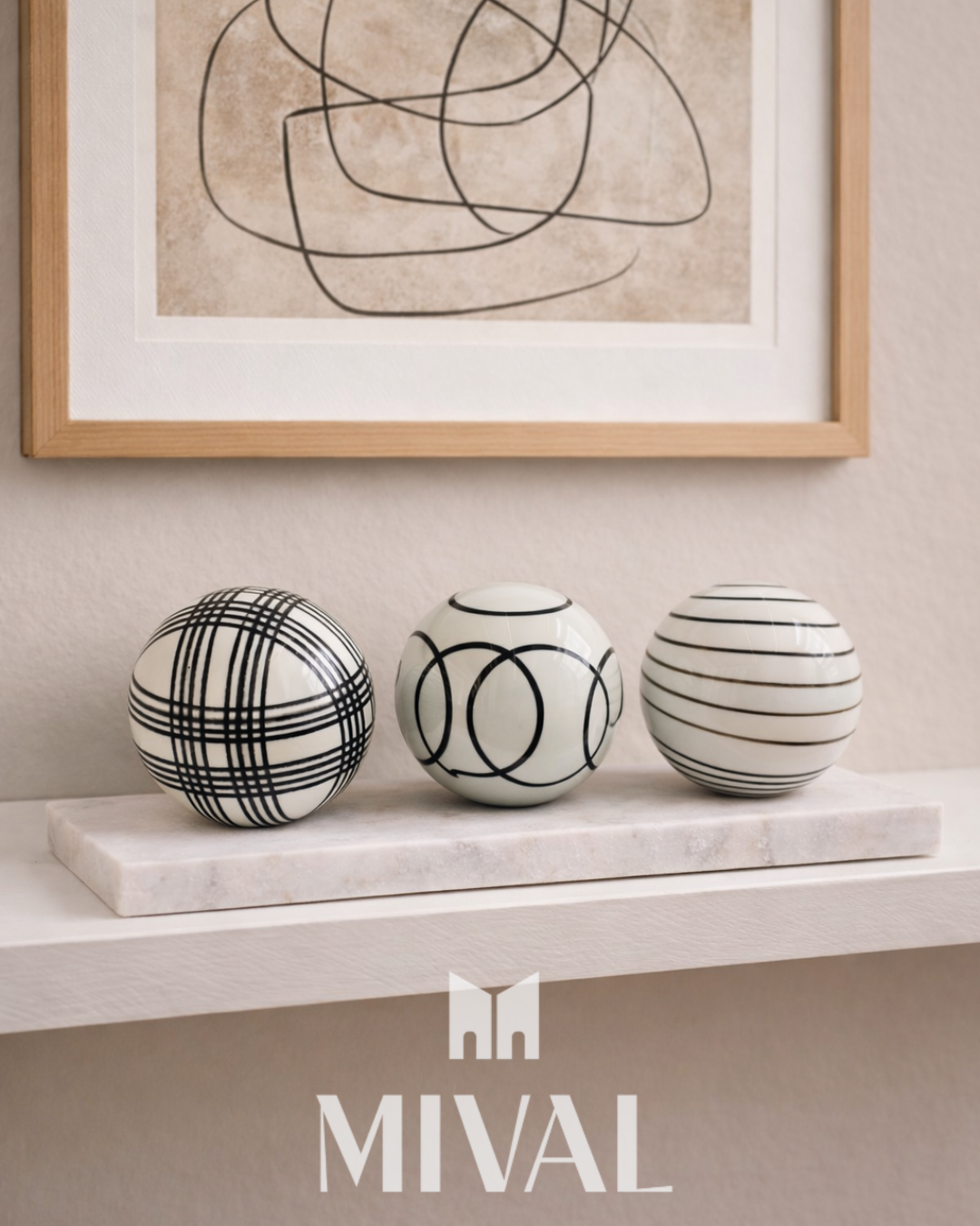 BOLAS CERAMICA BLANCAS