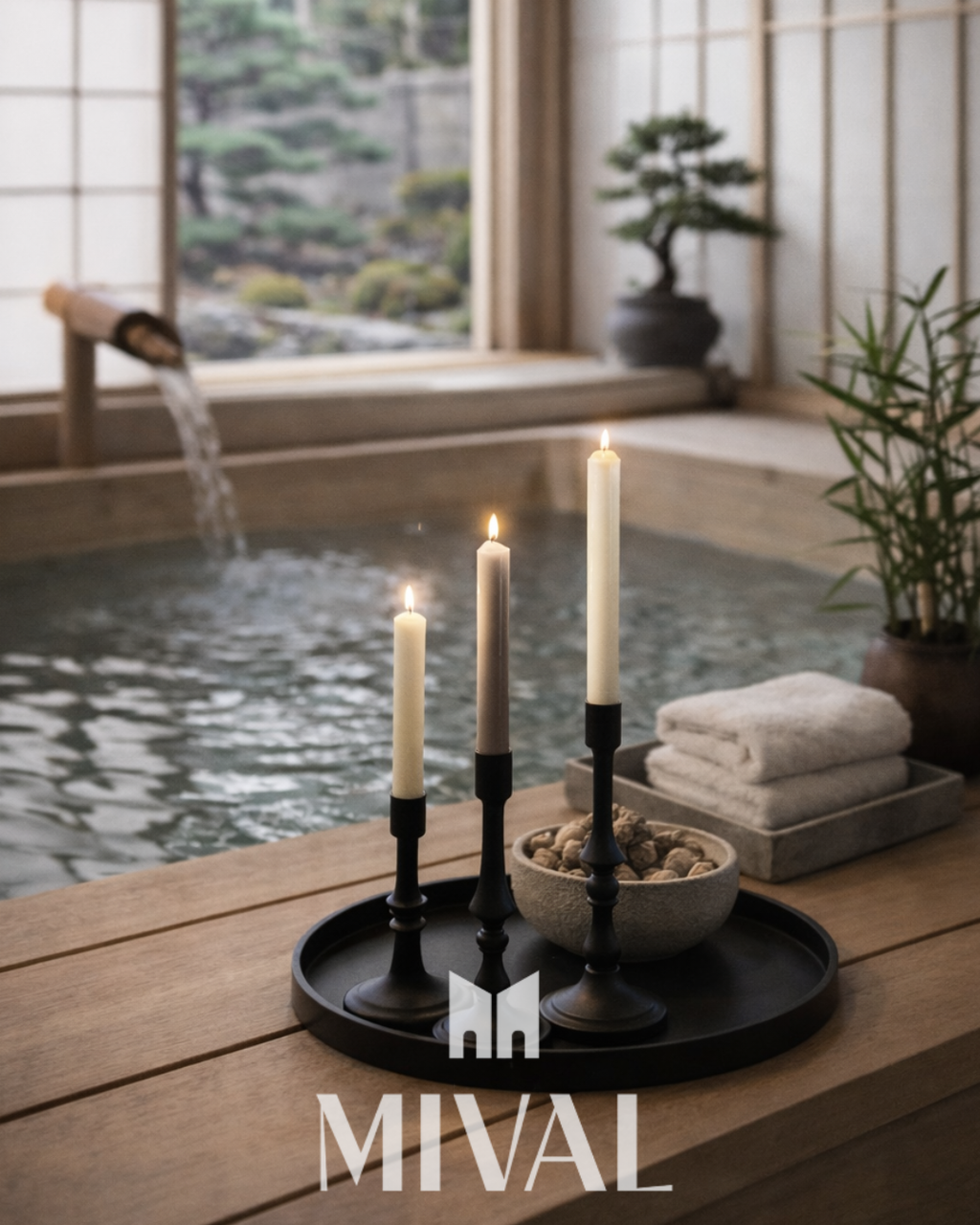 JGO CANDELABROS MALDI NEGRO