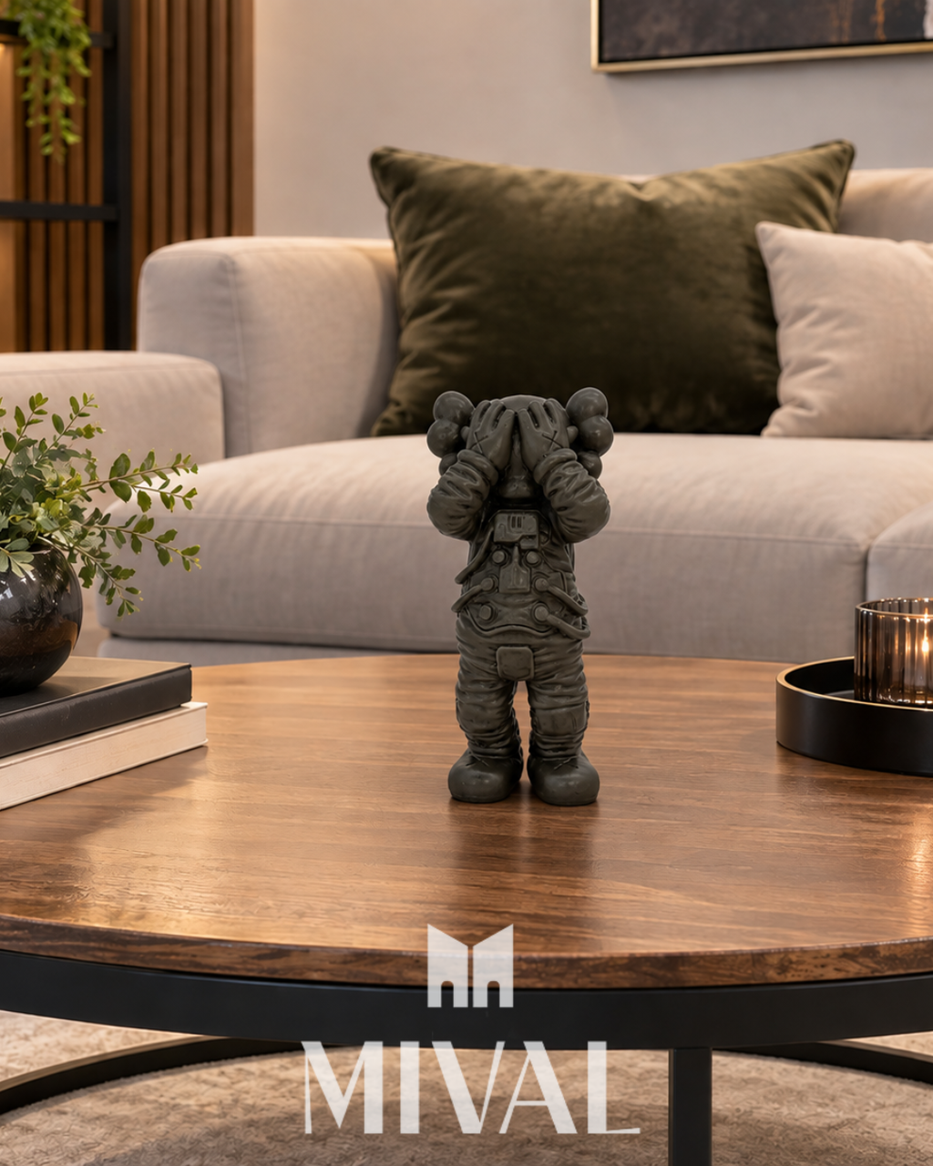 ASTRONAUTA KAWS VERDE PECHON