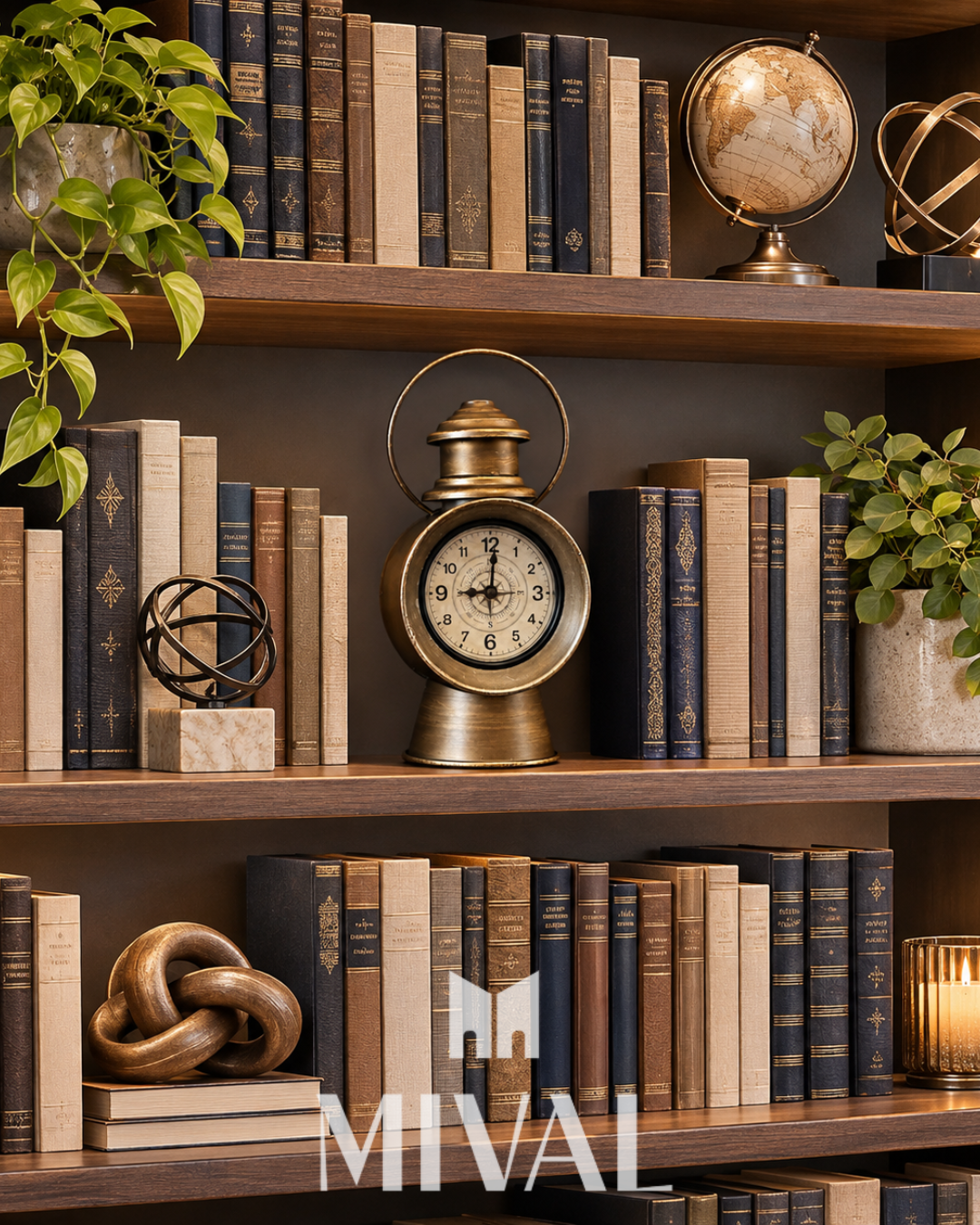 RELOJ DE MESA LINTERNA