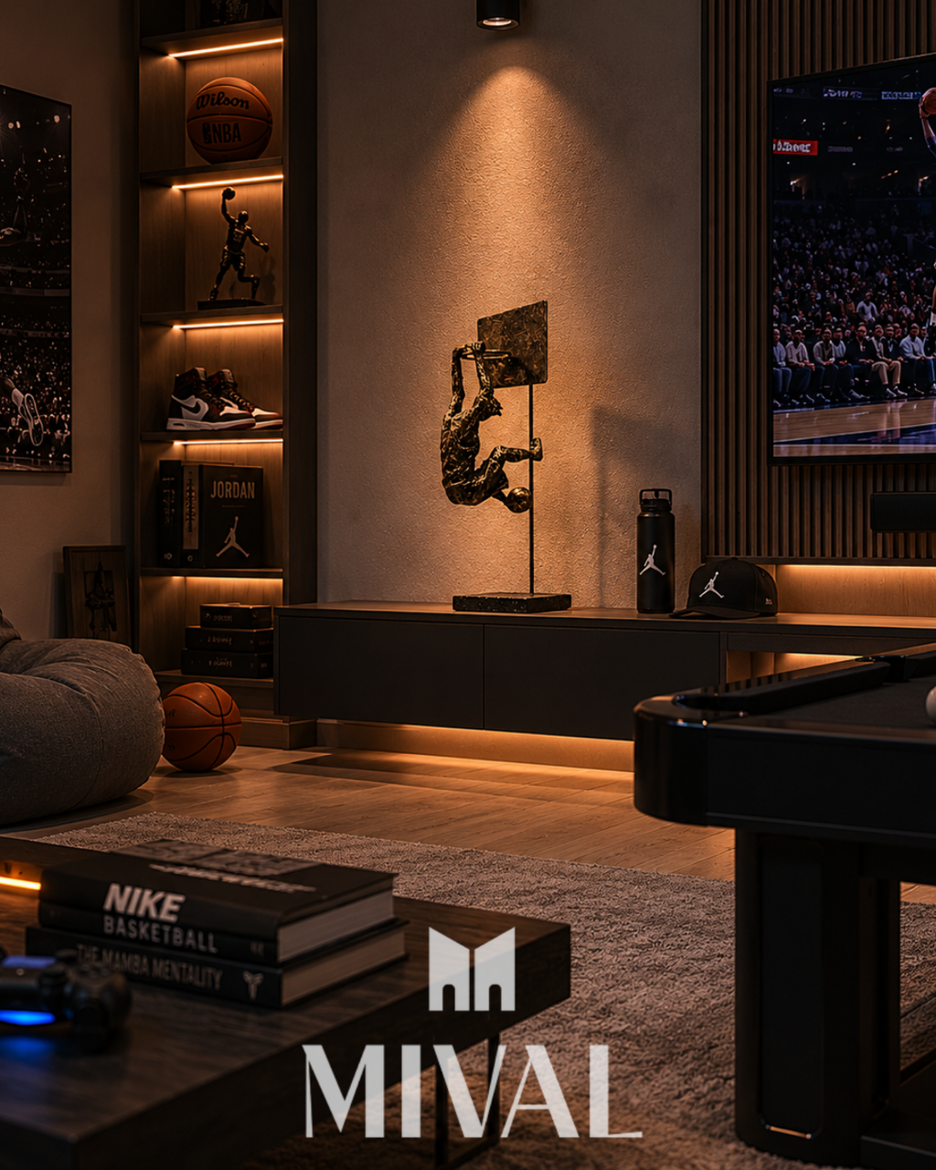 ESCULTURA BASQUET DUNK