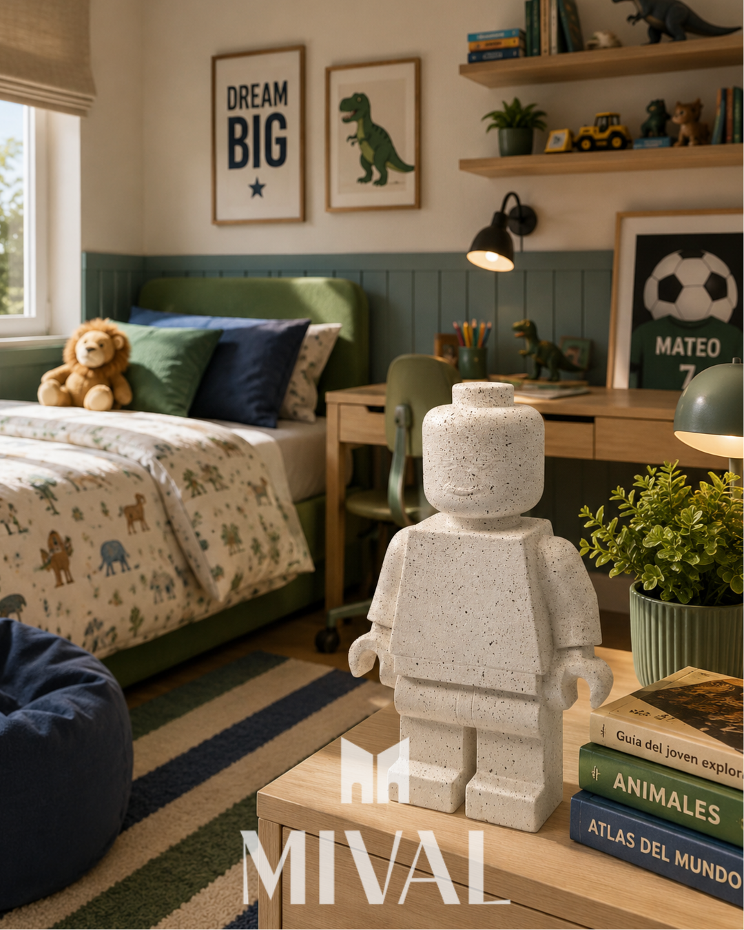 LEGO GIGANTE GRANITO BLANCO