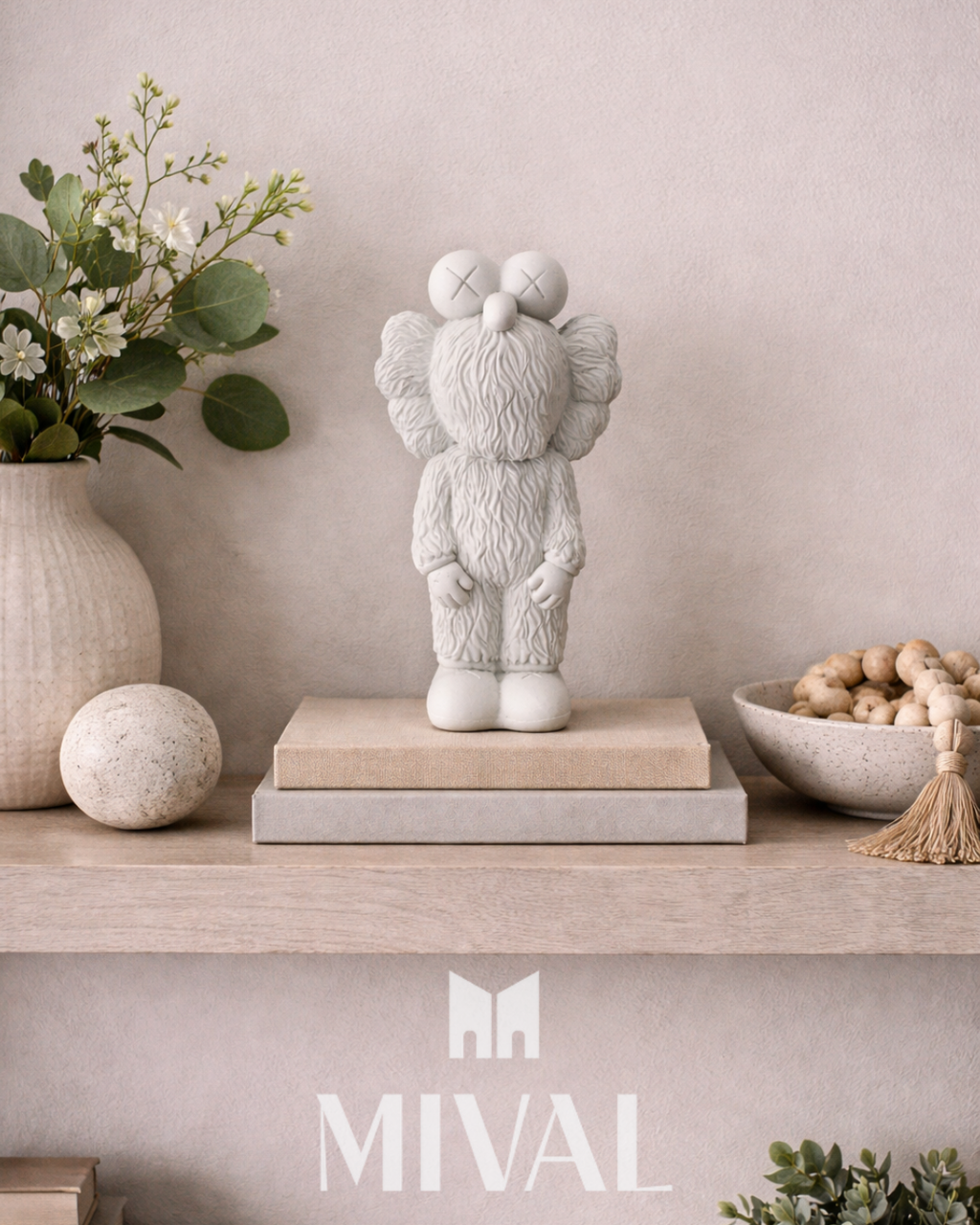 ELMO KAWS BLANCO