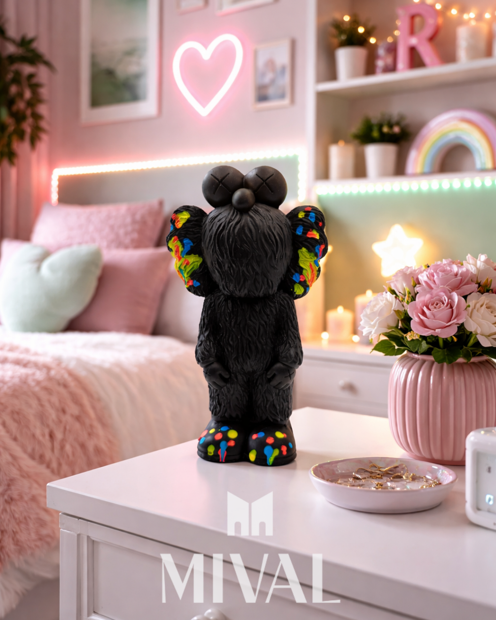KAWS ELMO COLORES