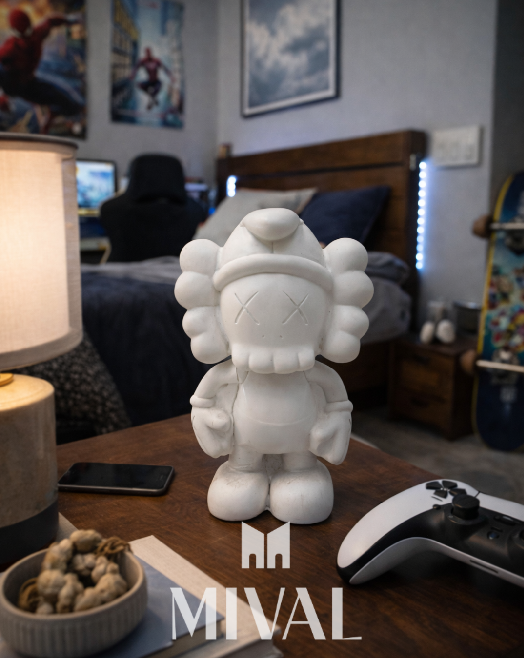 PITUFO KAWS BLANCO