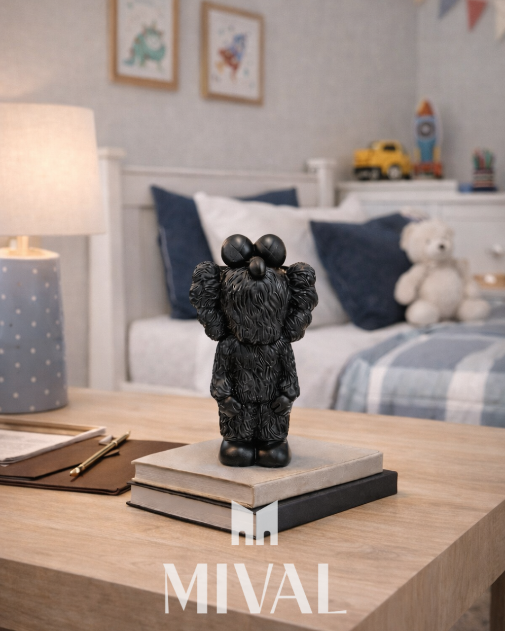 ELMO KAWS NEGRO