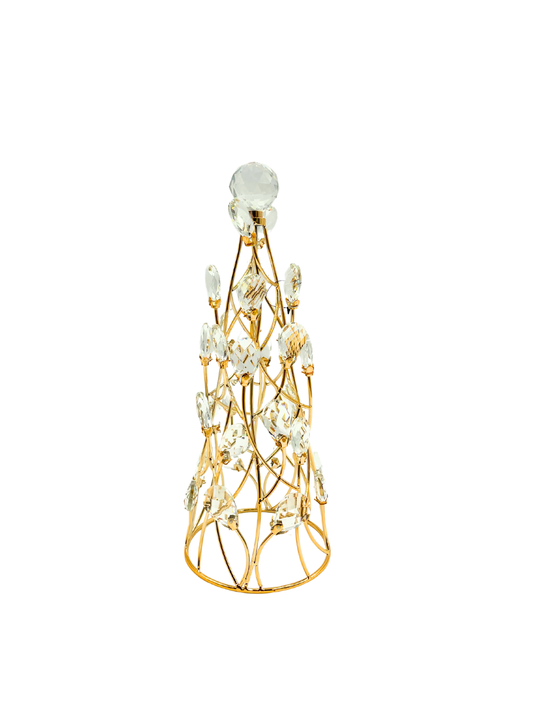 ARBOL DORADO CON PIEDRAS CHI