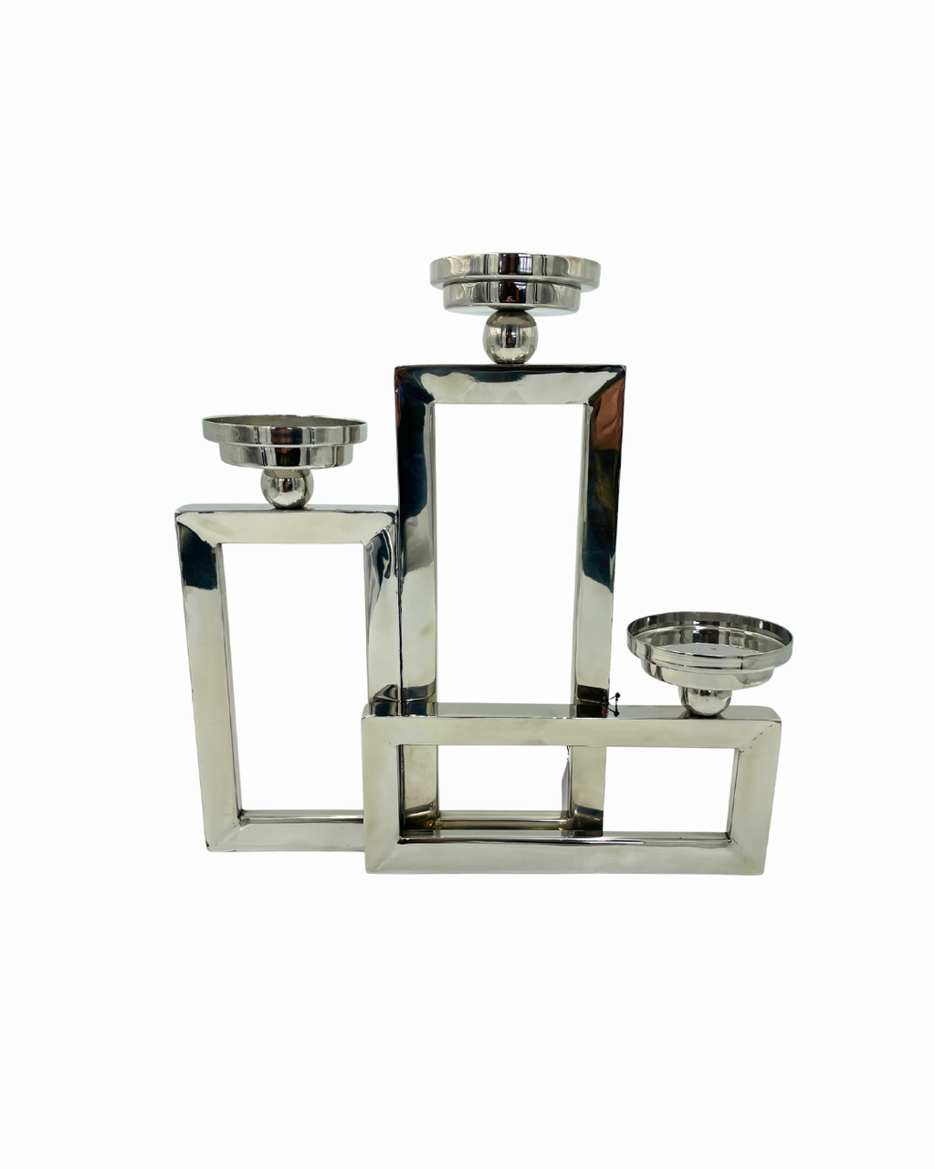 BASE PARA VELA CUADRADA PLATA