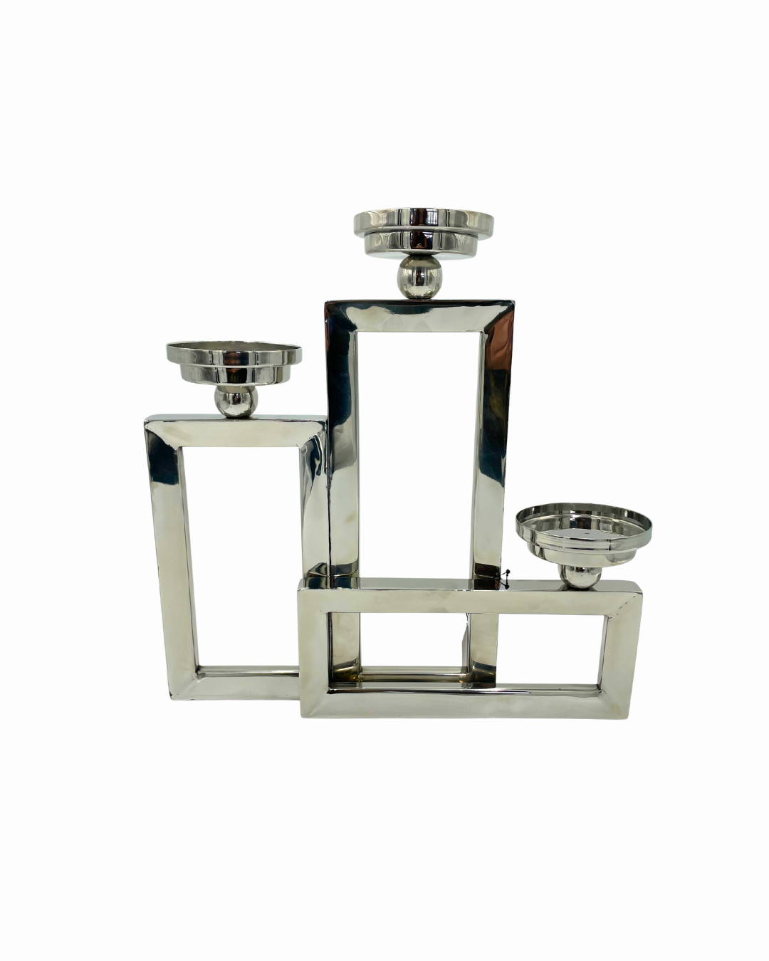 BASE PARA VELA CUADRADA PLATA