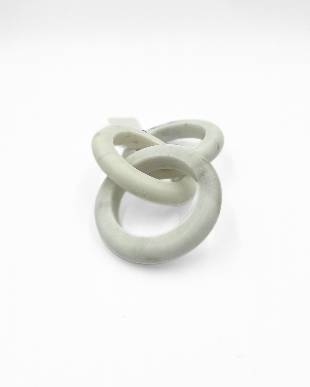 CADENA MARMOL BLANCO CIRCULO