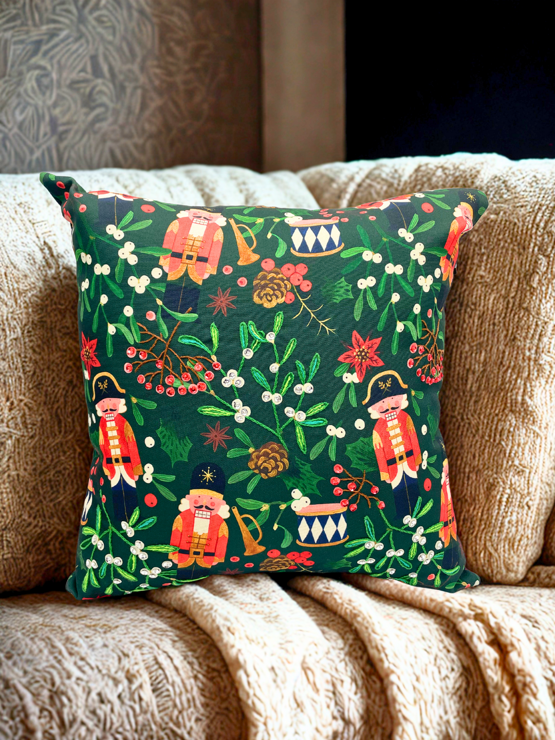 MOSAICO CASCANUECES VERDE